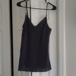 J. Crew Navy 100% Silk Cami